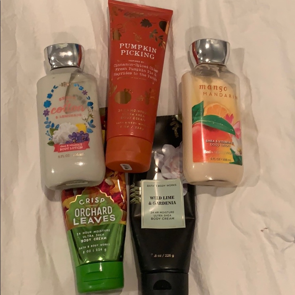 Lot of bath and body works